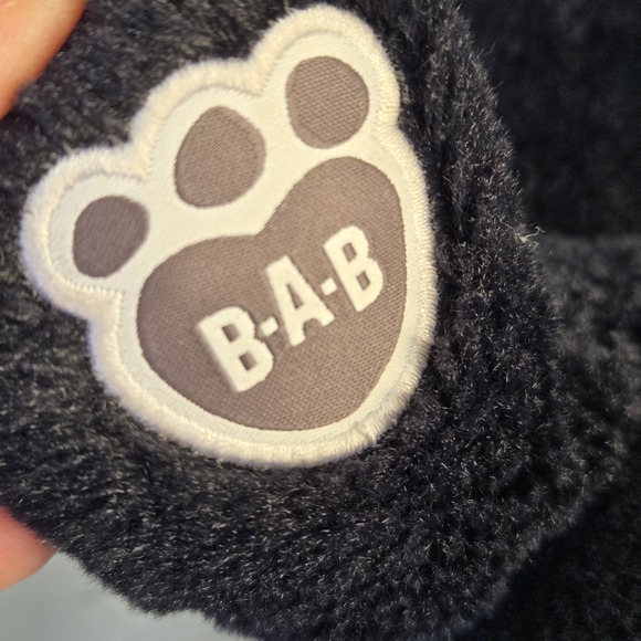 DC Comics Build A Bear Workshop Batman Teddy Bear Stuffed Animal Plush Black EUC - Picture 11 of 16